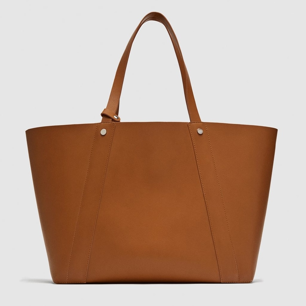ZARA Reversible Tote Bag - Picture 4 of 7